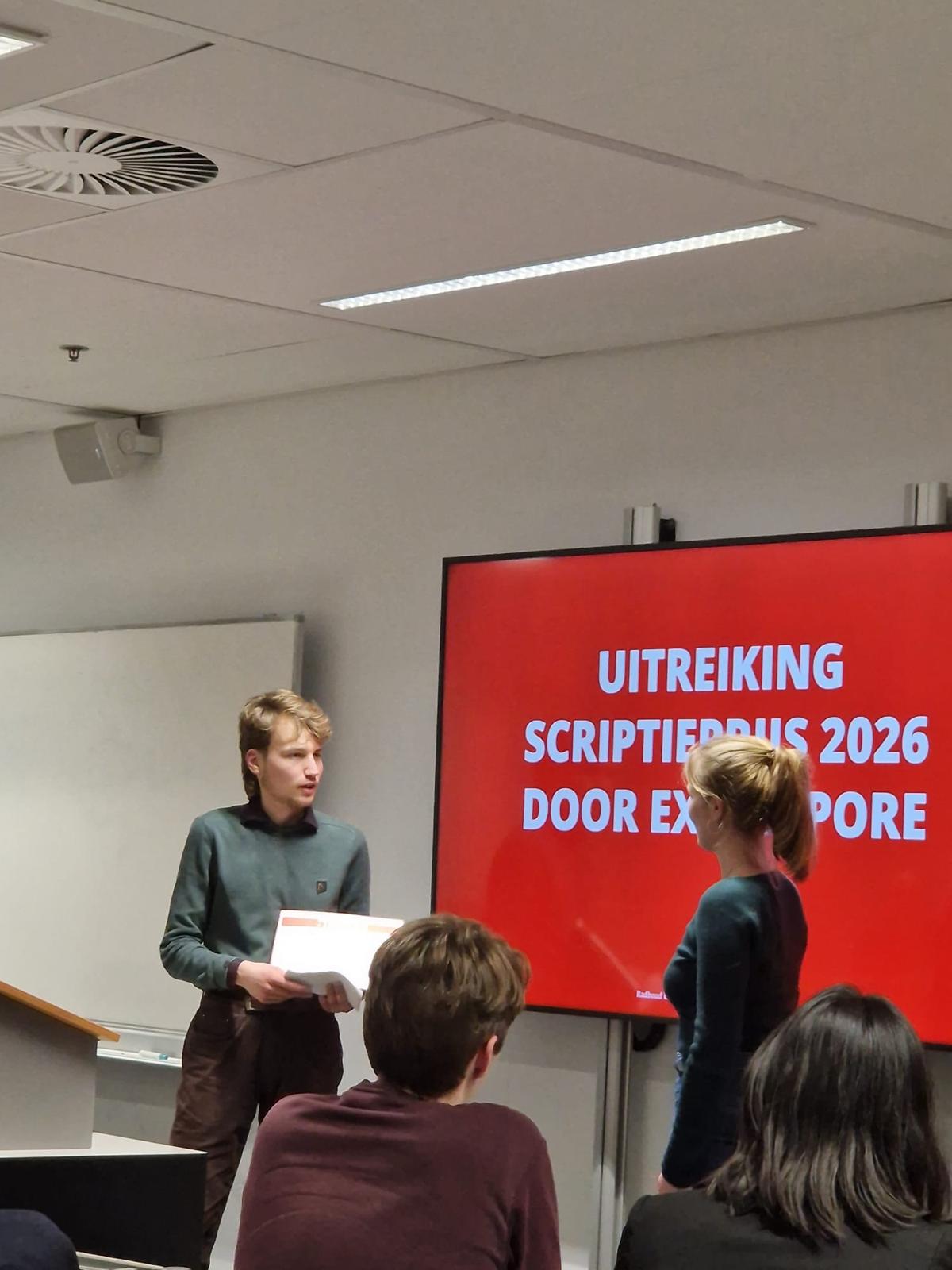 Ex Tempore Scriptieprijs